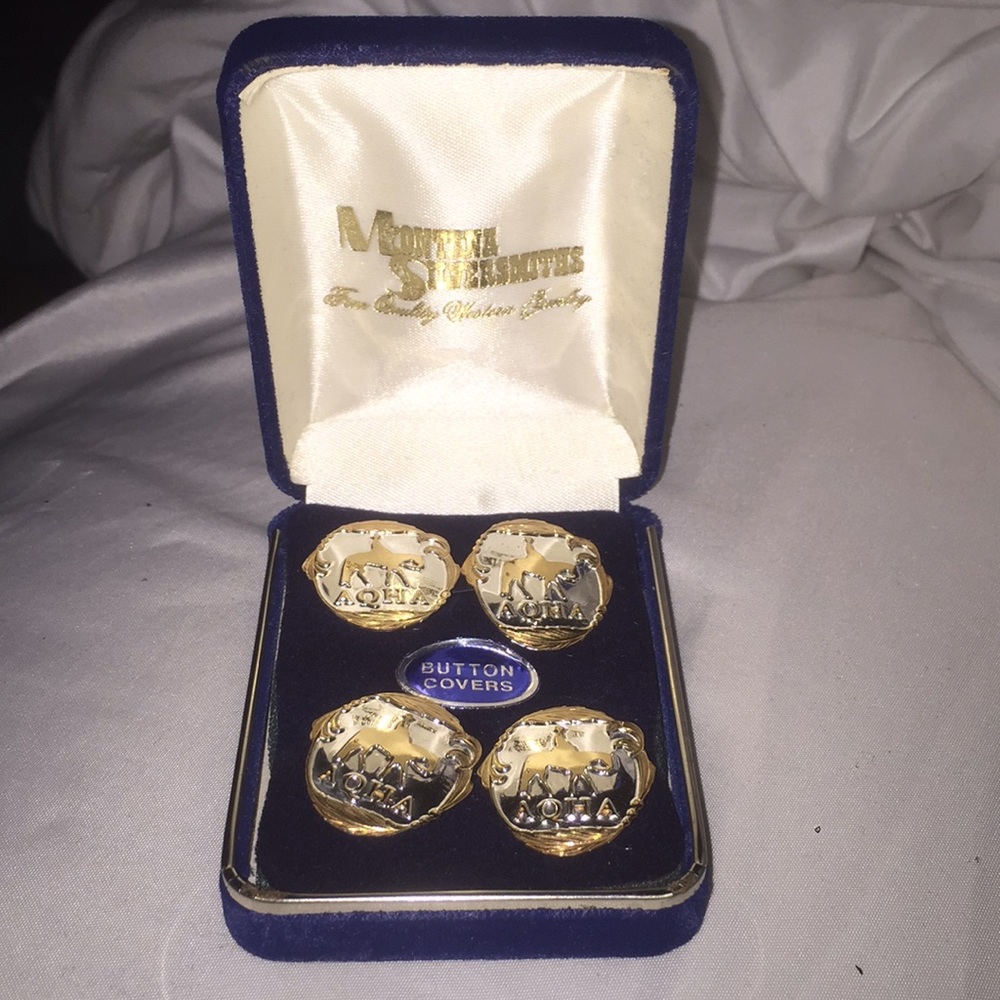 montana silversmith aqha button covers
